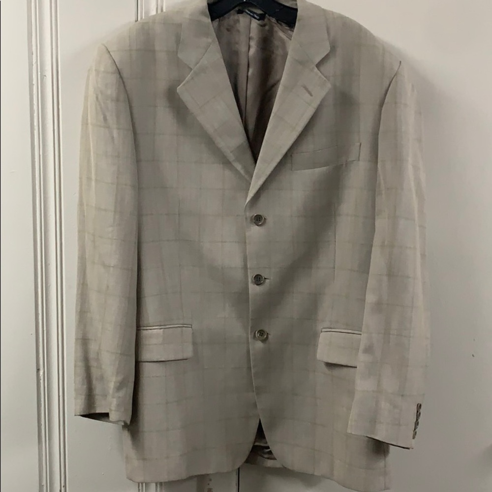 GIANNI MANZONI TAN SPORT JACKET